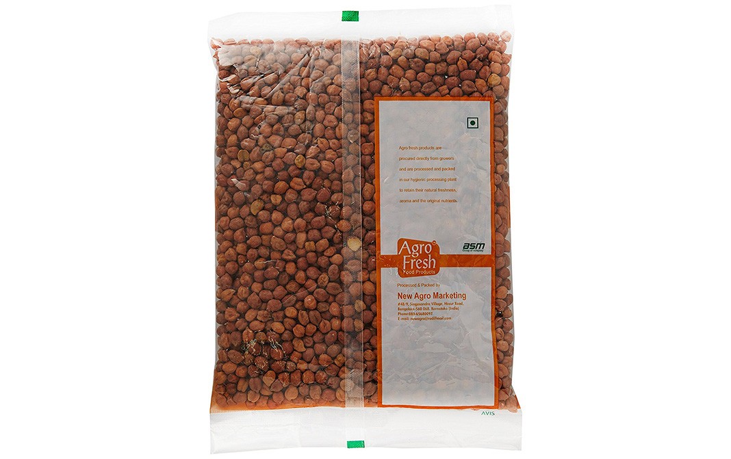 Agro Fresh Premium Black Chana    Pack  500 grams